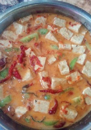 Foto resep Lodeh tempe tomat hijau