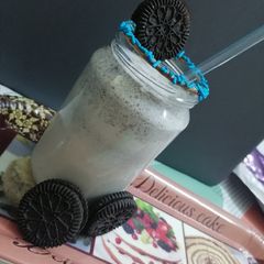 Chocolate Cookie Milkshake A picture of Chocolate Cookie Milkshake.