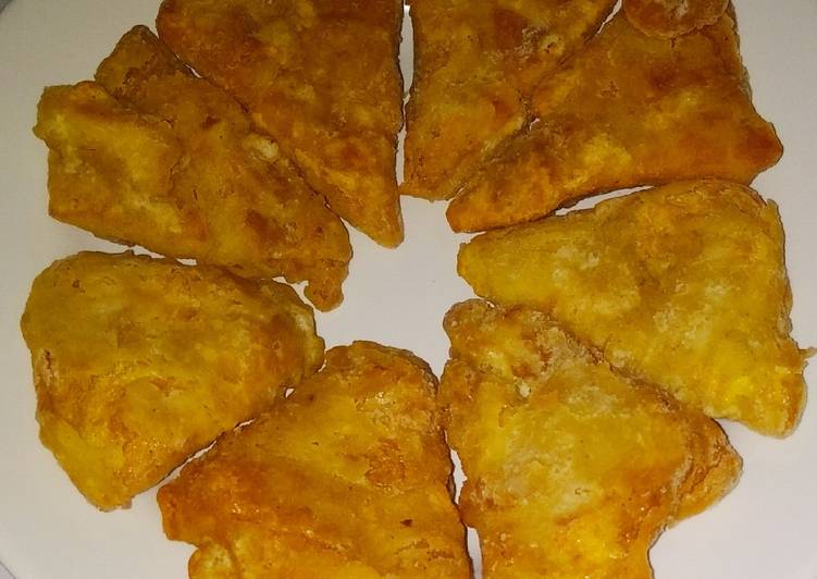 Resep: Telur Dadar Krispy Menu Enak