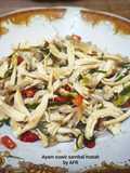 Ayam Suwir Sambal Matah