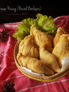 Foto resep Karipap Pusing (Pastel Berlapis)