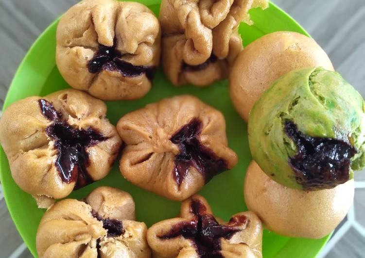 Bagaimana Membuat Bakpao meletus yang Menggugah Selera