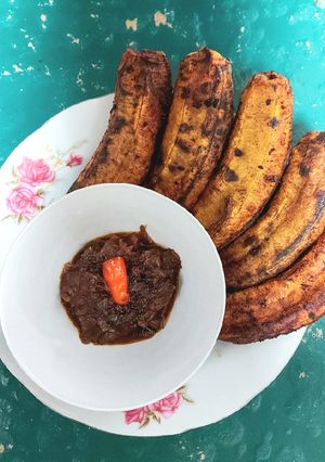 Foto resep ✨️Lacto-Fermented Pisang Eppe dengan Sambal Terasi