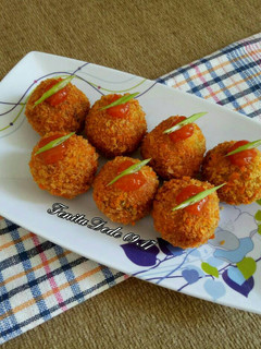 Foto resep Bola Bola Tempe Keju
