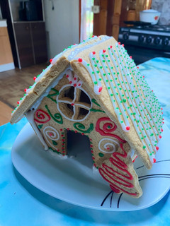 Una foto de Casita de galleta de jengibre