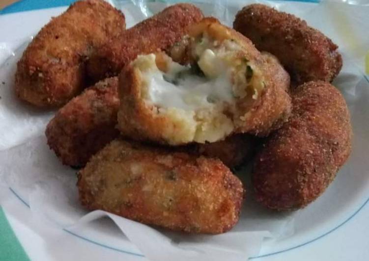 Simple Way to Prepare Appetizing Mayo Patato Croquettes