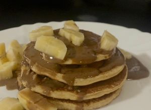 Una foto de Hotcakes proteicos sin azúcar ni harina