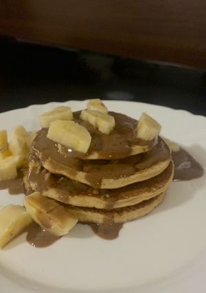 Una foto de Hotcakes proteicos sin azúcar ni harina