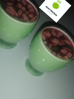 A picture of Zobo drink.