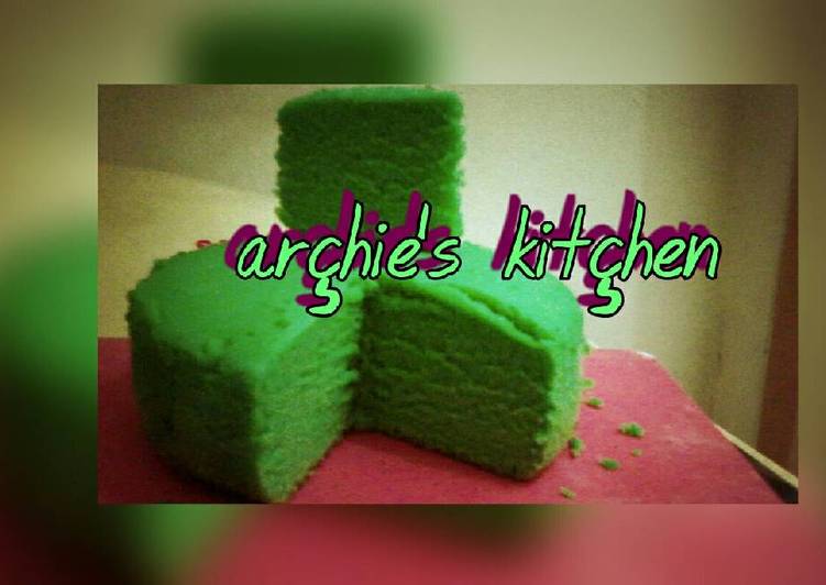 Resep Bolu Pandan Magic Com Yang Nikmat