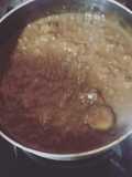 Nutella Champorado w Bananas or Nutella Chocolate Rice Porridge w Bananas