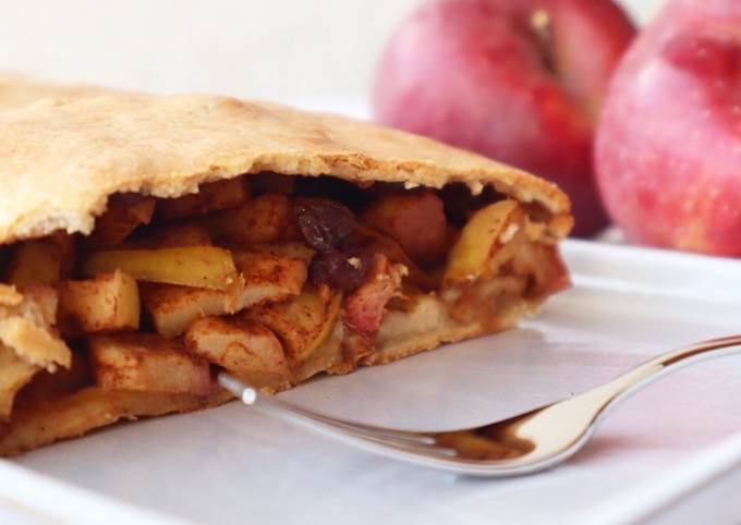 Dinkel-Apfelstrudel mit Honig 🍯🍎