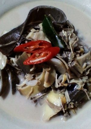 Foto resep Gulai putih jantung pisang