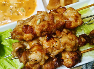 氣炸雞肉串 的食譜成品照片