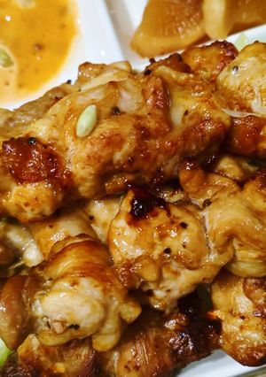 氣炸雞肉串 的食譜成品照片
