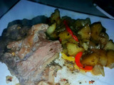 Vacío al horno con papas súper fácil