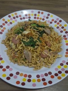 Foto resep Mi telur goreng