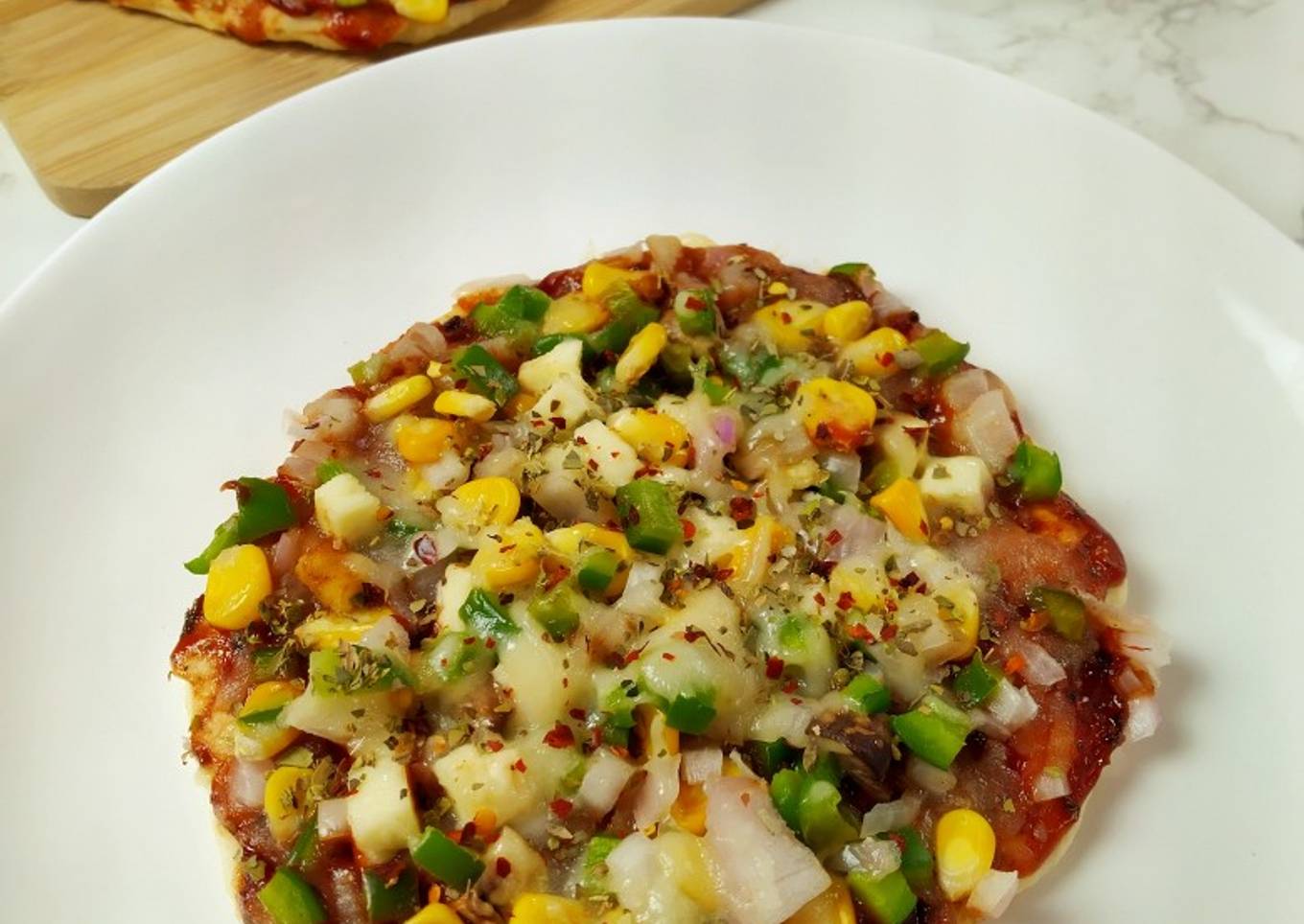 2 minute pizza