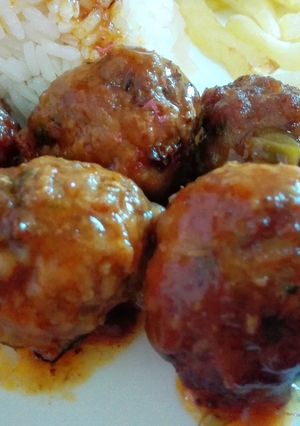Foto principal de Mis albóndigas con tomate!
