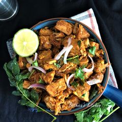 A picture of Raw Jackfruit Chukka.