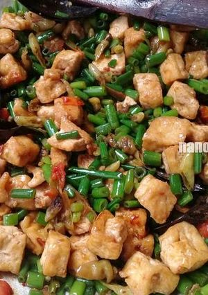 Foto resep Oseng Tahu ILU-ILU (Bunga Bawang)