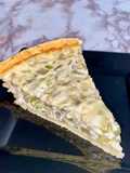 Quiche de berenjena y calabacín