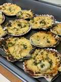 Baked Parmesan Scallops