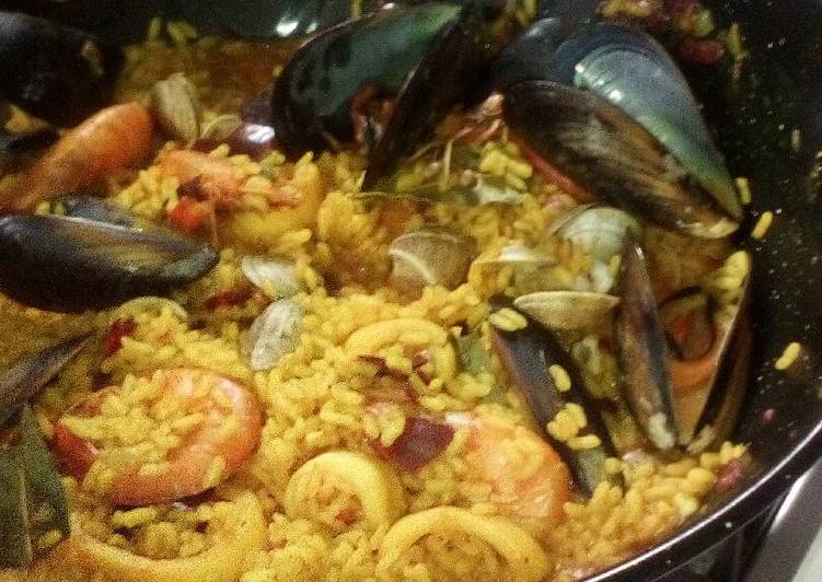 Arroz marinero de rechupete 😊😊😊