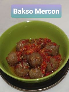 Foto resep 122. Bakso Mercon