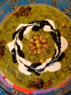 عکسی از دستور آش بلغور گندم