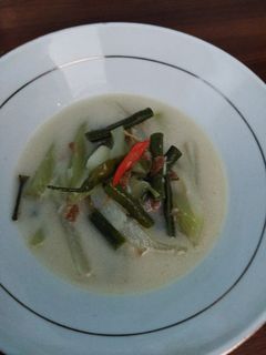 Foto resep Sayur santen labu siam