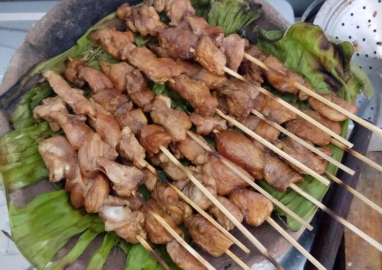 Sate ayam #DEBM maknyus simple