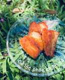 Cá lóc phile chiên sả ớt