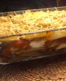 Macarrones- Maccheroni n'casciatta, de Montalbano, con polpettine