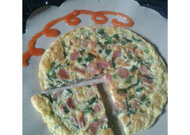 Omelette Daun Katu (Menu Anak)