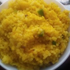 Fried 'leftover' rice A picture of Fried 'leftover' rice.