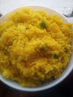 A picture of Fried 'leftover' rice.