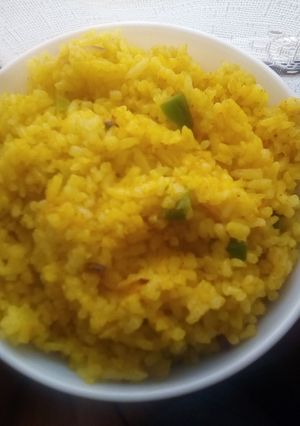 A picture of Fried 'leftover' rice.