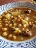 Sopa de garbanzos