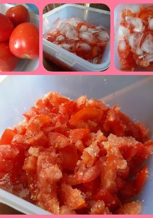 Foto resep Es Tomat Merah Merona