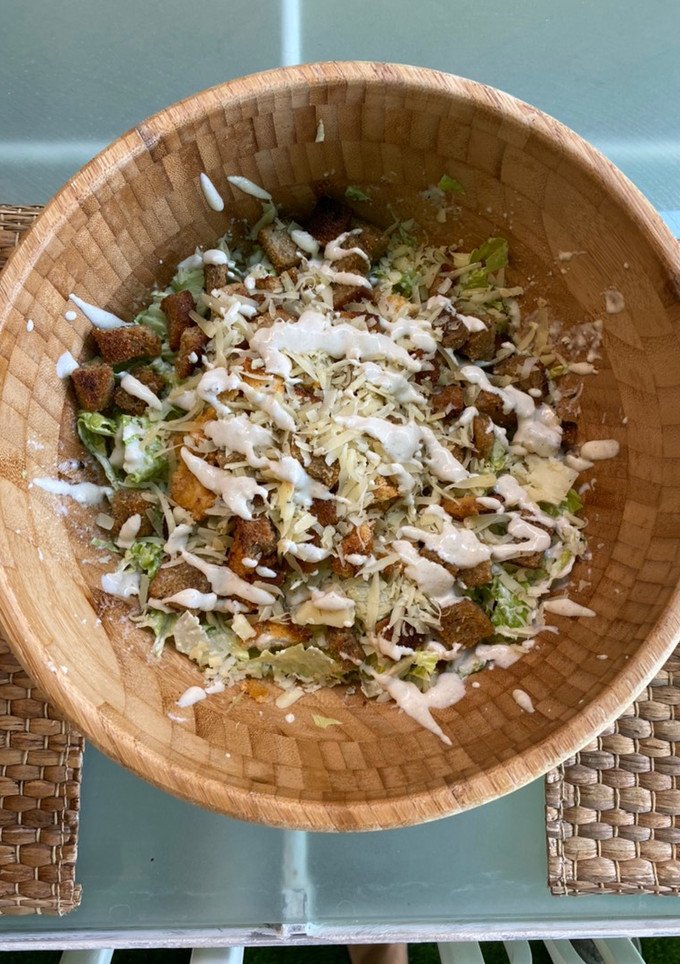 Una foto de Ensalada cesar