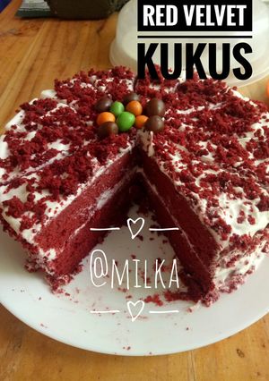 Foto resep Red velvet kukus