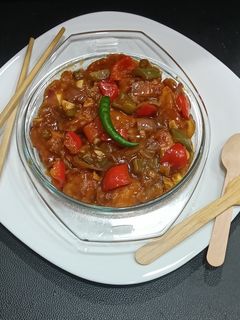 চিলি এগ (Chili egg recipe in Bengali) রেসিপির প্রধান ছবি
