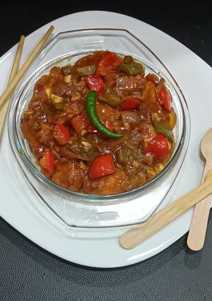 চিলি এগ (Chili egg recipe in Bengali) রেসিপির প্রধান ছবি