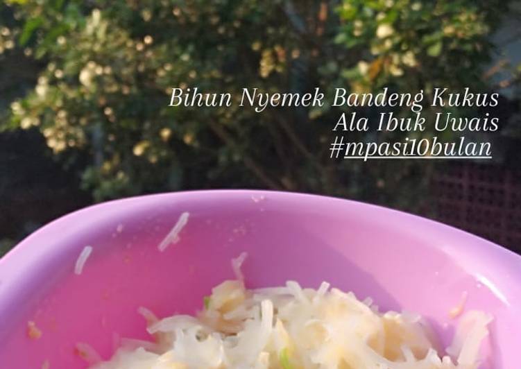 Mpasi 10m Uwais - Bihun Nyemek Bandeng Kukus