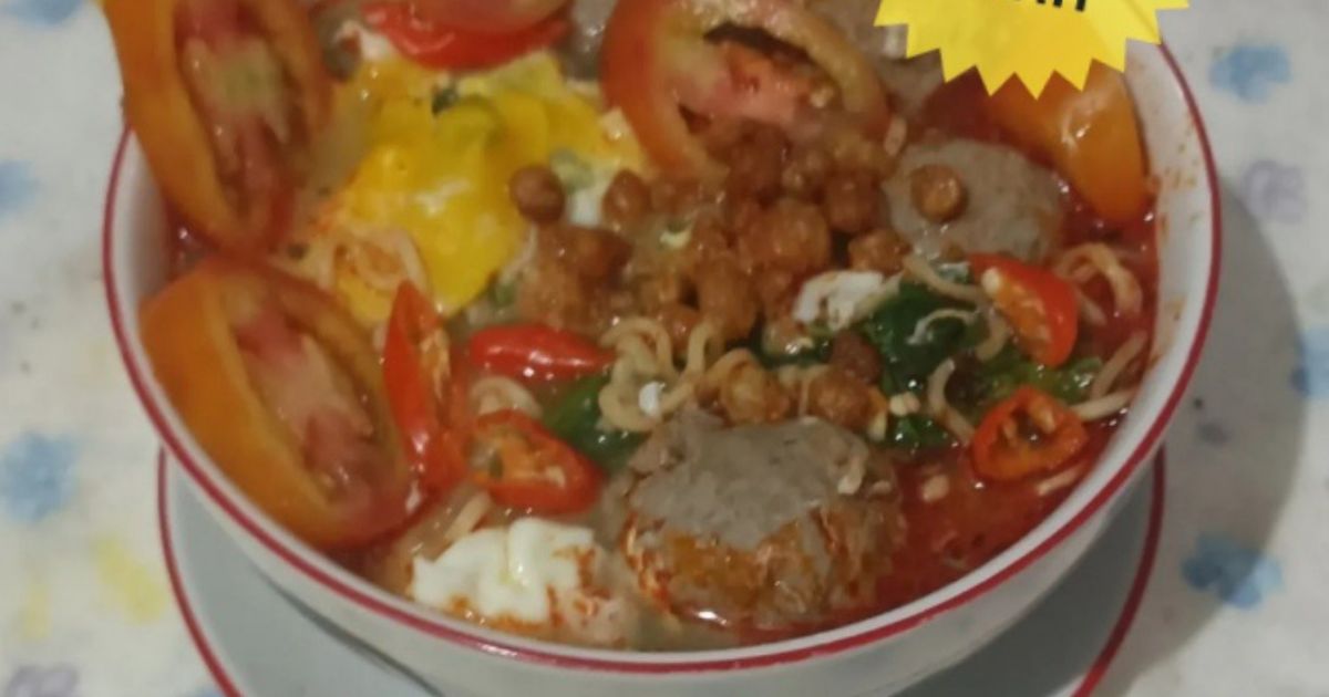 Mie Bakso Kuah