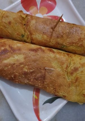 A picture of Besan ka cheela.