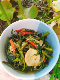 Foto resep Tumis kangkung (jangan kangkung)