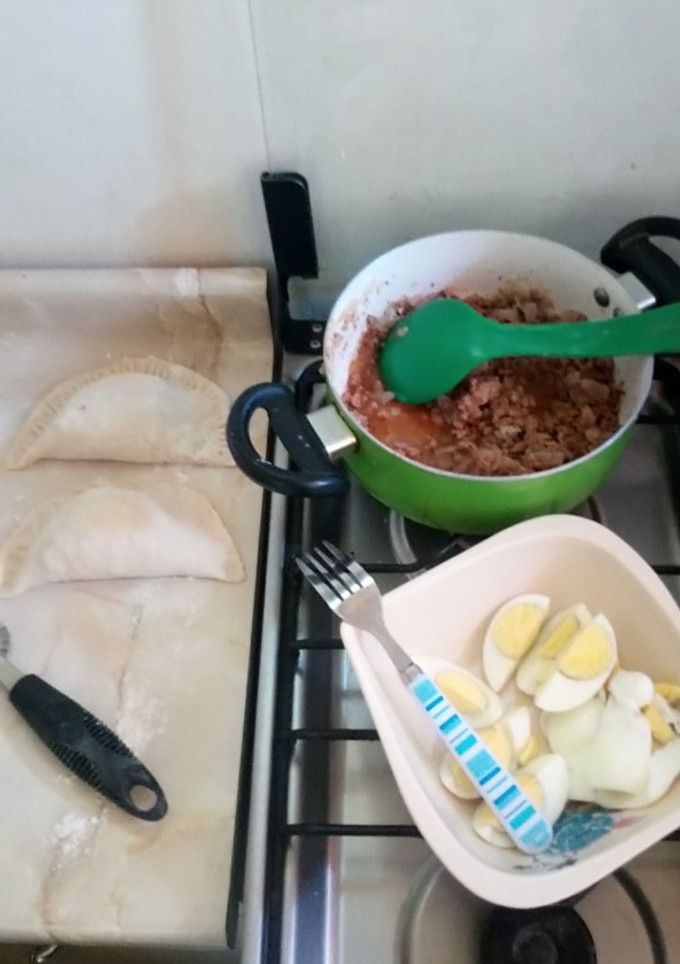 Una foto de Empanadas fritas de pino