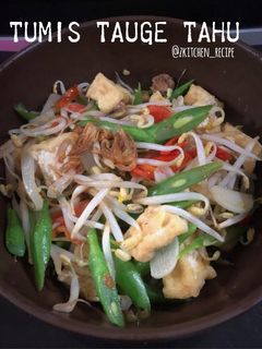 Foto resep Tumis Tauge Tahu